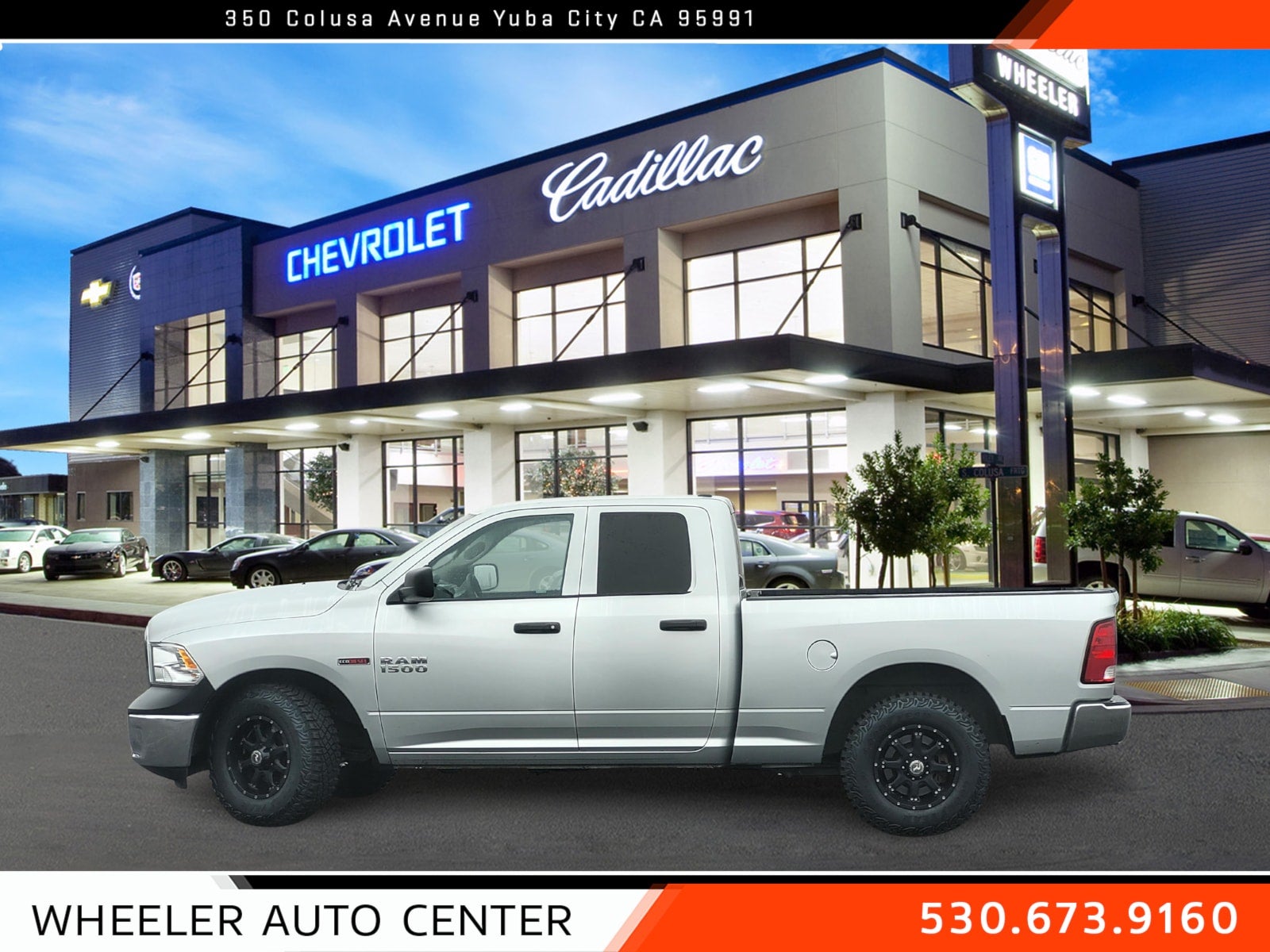 2018 RAM 1500 Tradesman 4x2 Quad Cab 6'4" Box