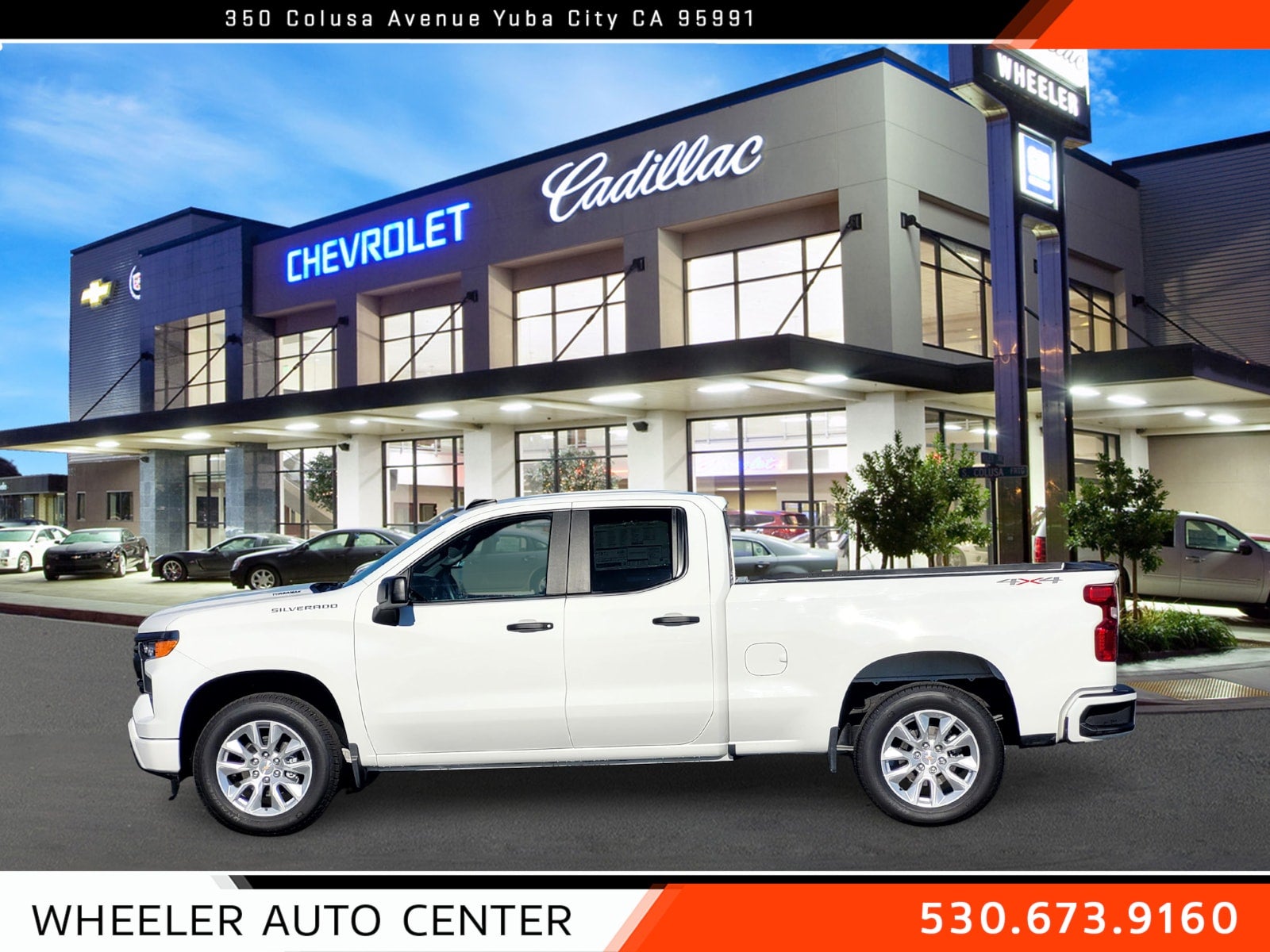 2026 Chevrolet Silverado 1500 Double Cab Standard Box 4-Wheel Drive Custom