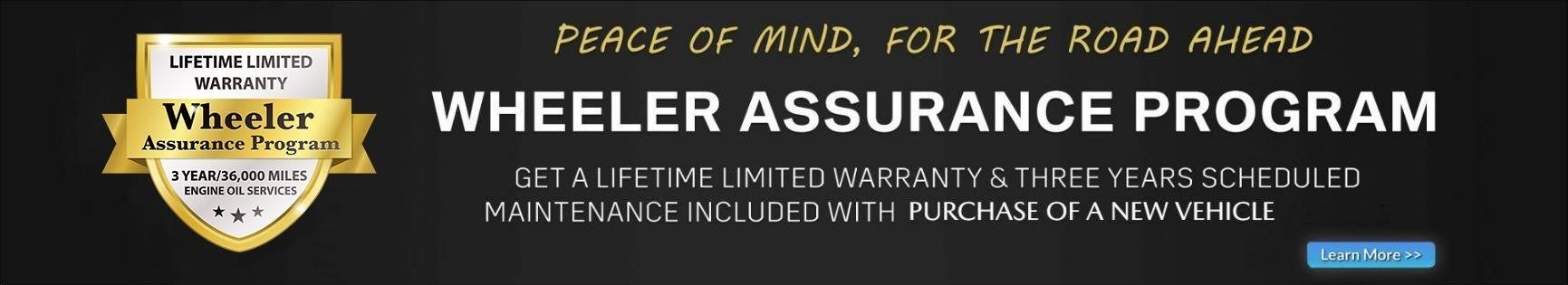 assurance program banner